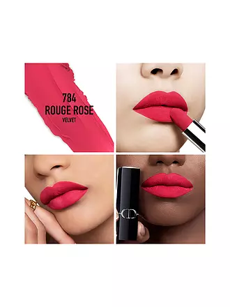 DIOR | Lippenstift - Rouge Dior Velvet Lipstick (784 Rouge Rose) | 